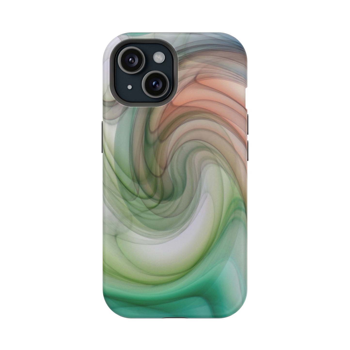 Impact-Resistant Phone Case – Marble Flow