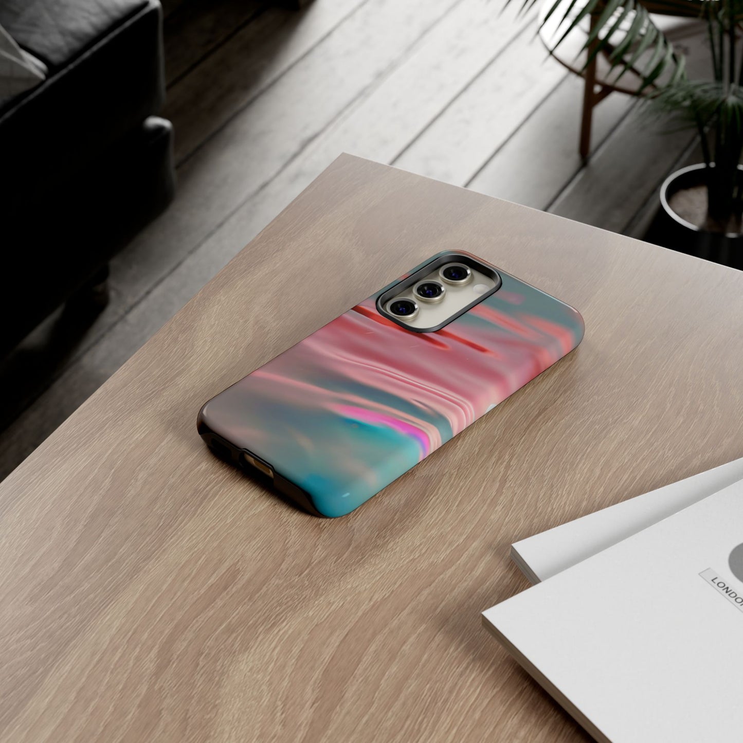 Protective Phone Case – Liquid Sunset