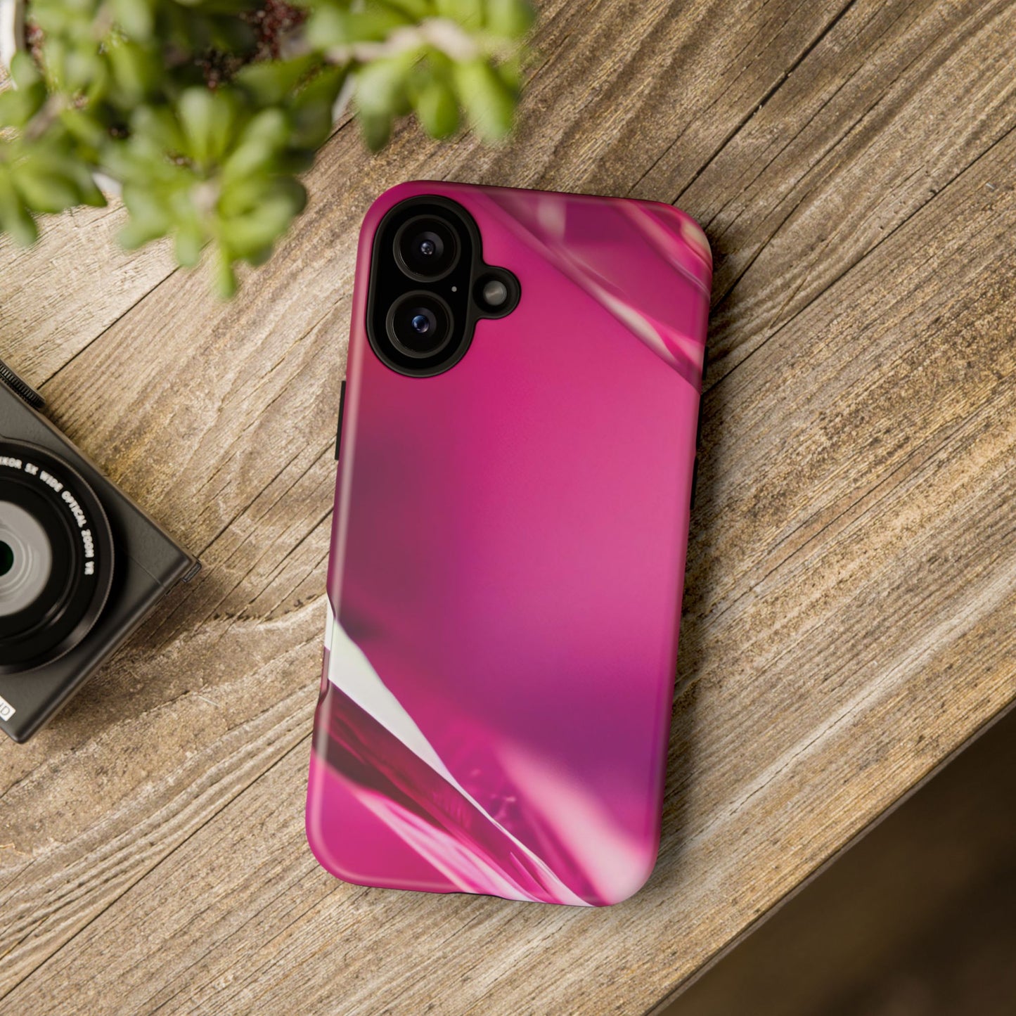 Protective Phone Case – Magenta Motion
