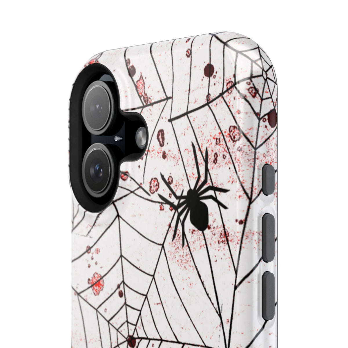 Impact-Resistant Phone Case – Blood Web