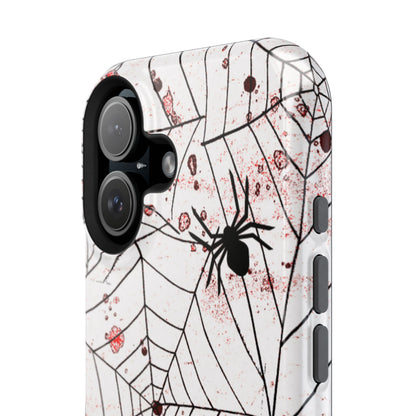 Impact-Resistant Phone Case – Blood Web