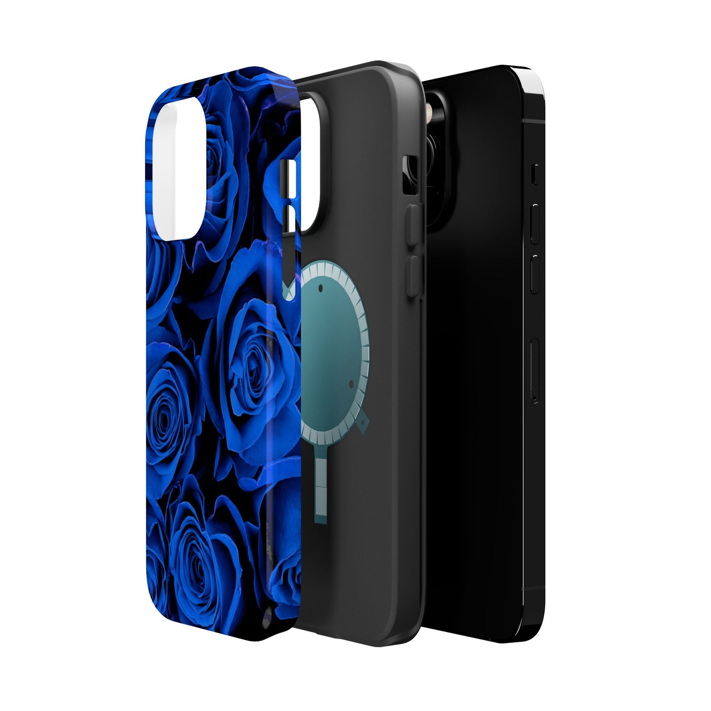 Wireless-Charging Compatible Phone Case – Midnight Bloom