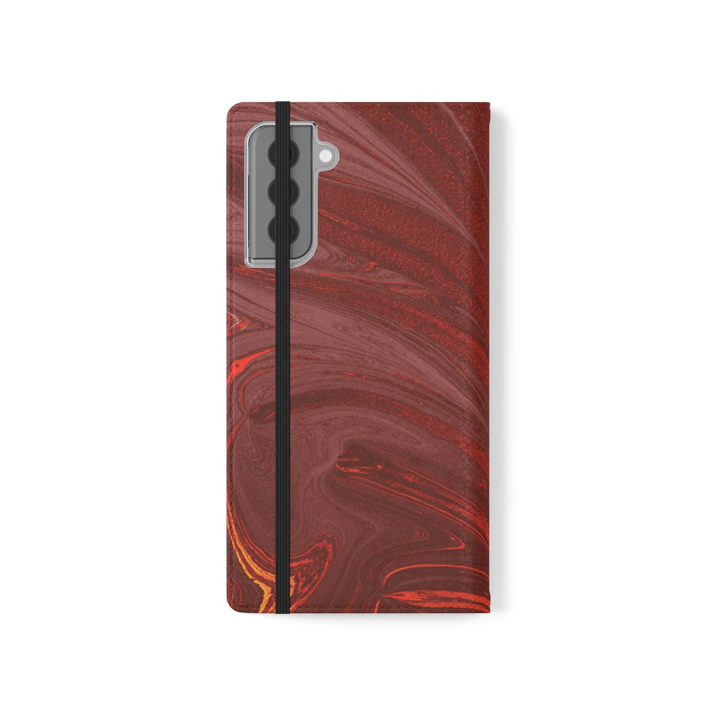 Flip Case – Crimson Current