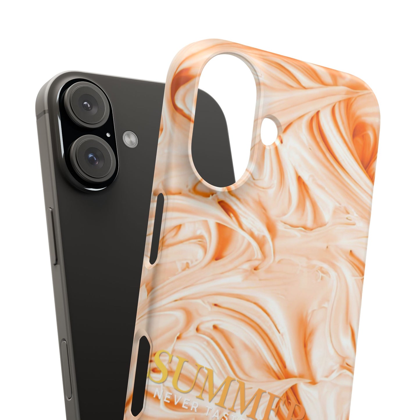 Snap Phone Case – Peach Sorbet