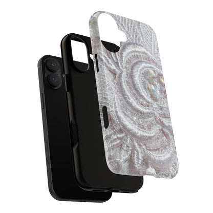 Protective Magnetic Phone Case – Lace Veil