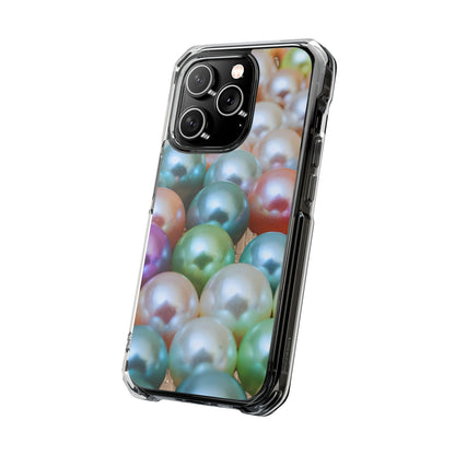 Clear Magnetic Phone Case – Pearl Pop