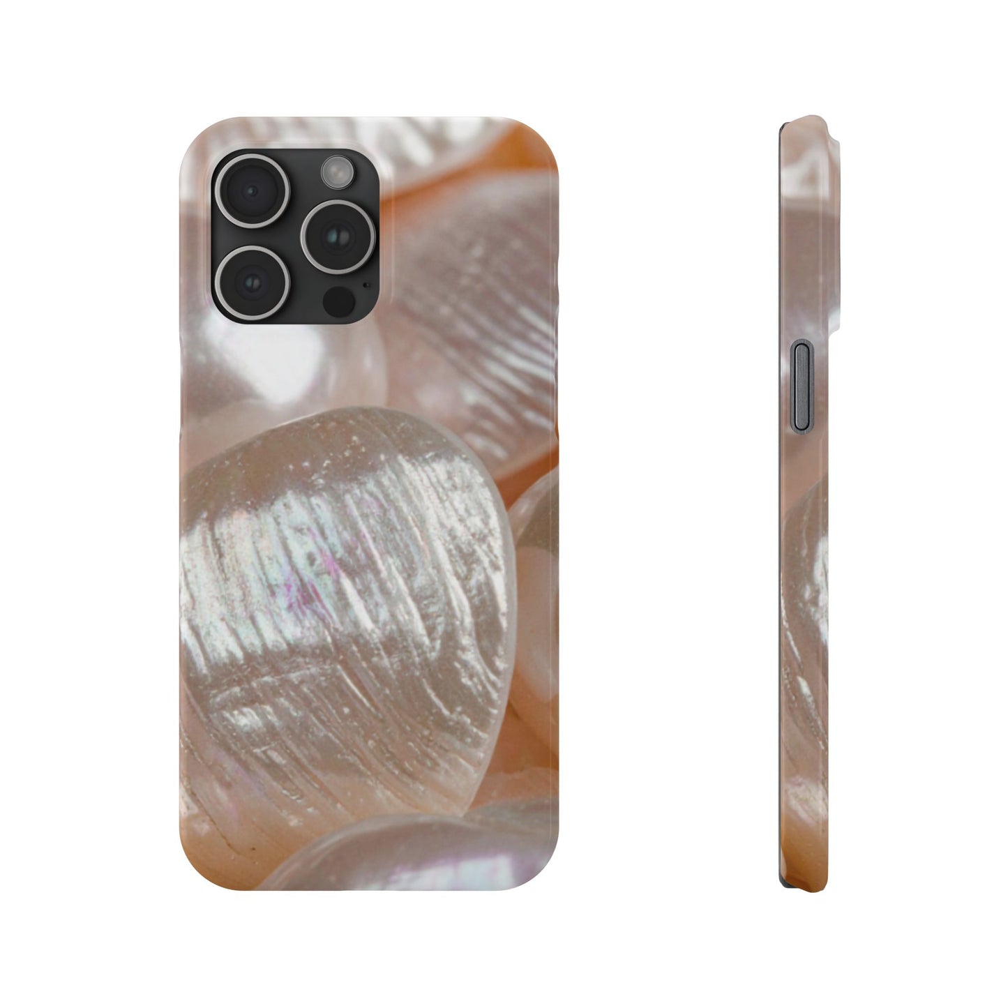 Slim Phone Case – Blush Pearl