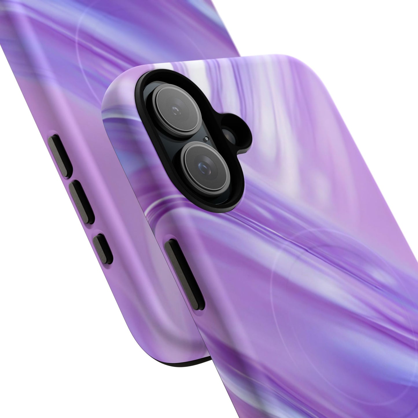 Protective Magnetic Phone Case – Lavender Wave