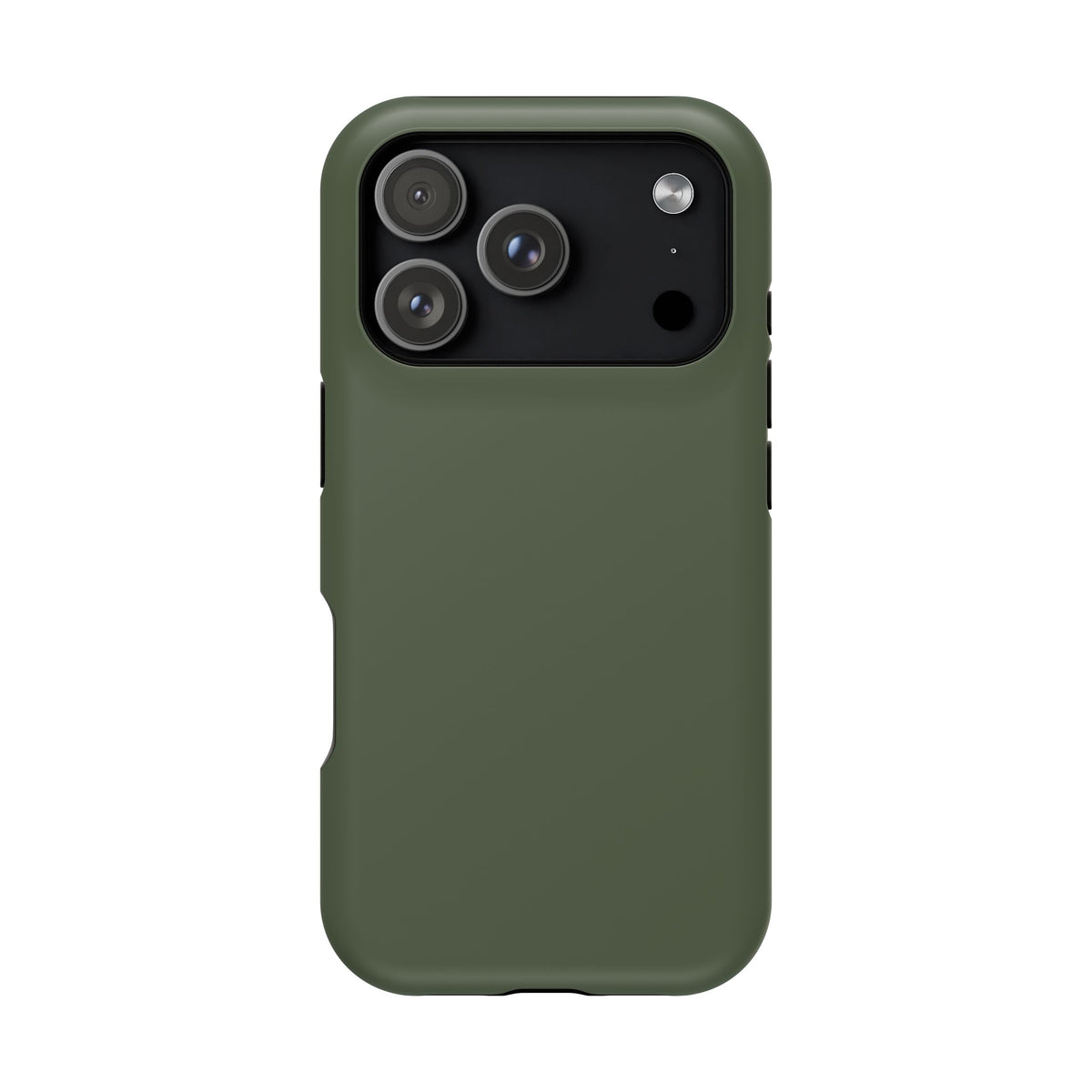 Wireless-Charging Compatible Case – Cabin Green – Compatible with iPhone 13–17 & Samsung Galaxy S25–S26 Series