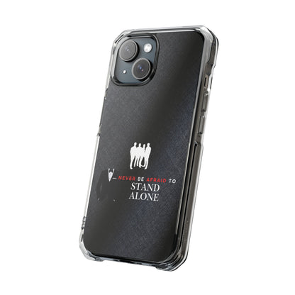 Clear Magnetic Phone Case – Stand Alone