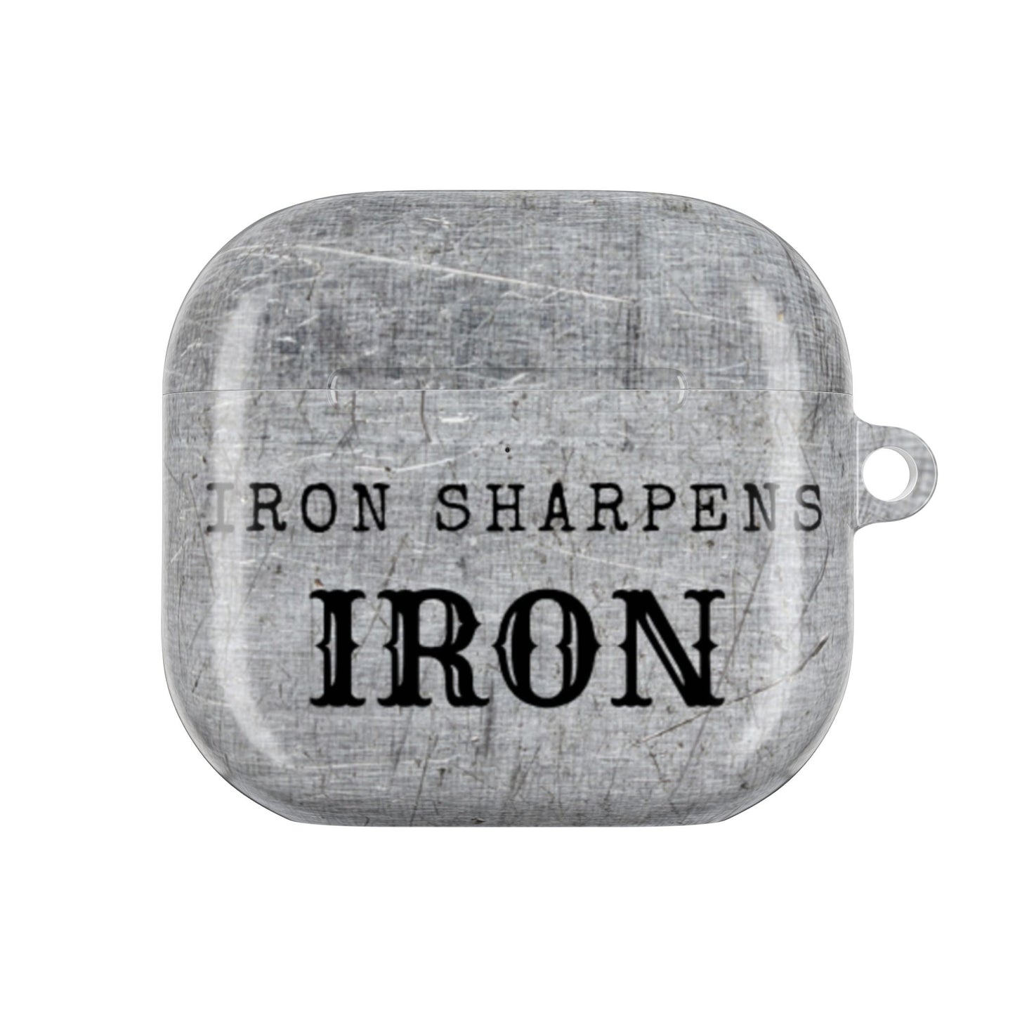 Earbud Case Cover – Forged Steel