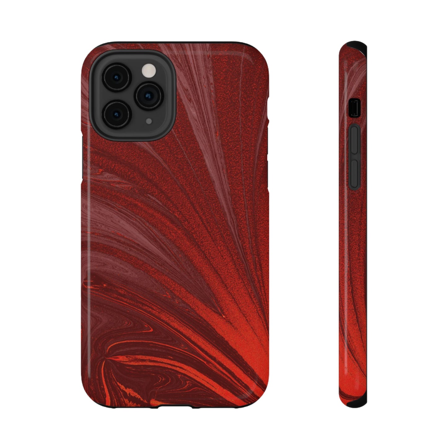 Impact-Resistant Phone Case — Crimson Current