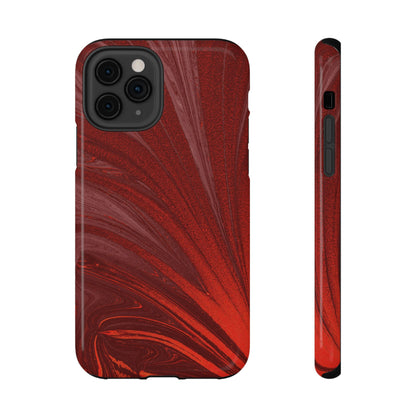 Impact-Resistant Phone Case — Crimson Current
