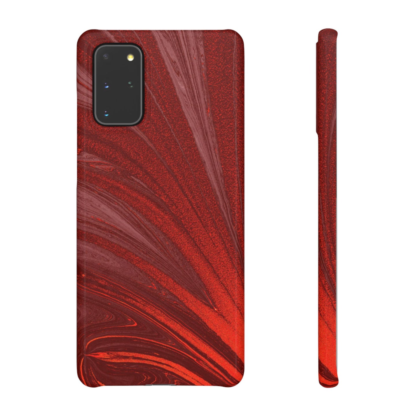 Snap Phone Case – Crimson Current