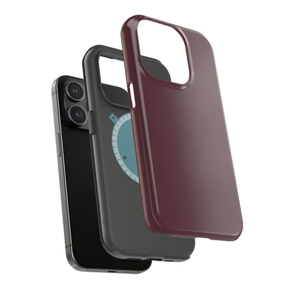 Wireless-Charging Compatible Case – Mulled Wine – Compatible with iPhone 13–17 & Samsung Galaxy S25–S26 Series