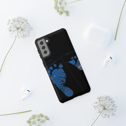 Protective Phone Case – Mom’s Little Blue Footprints
