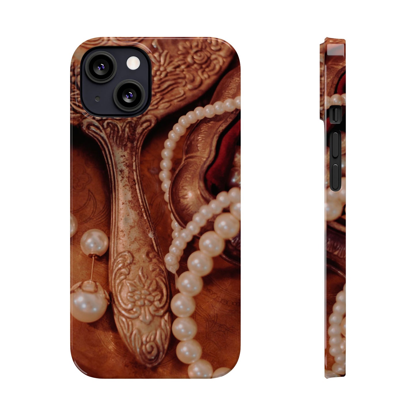Slim Phone Case – Bronze Vanity