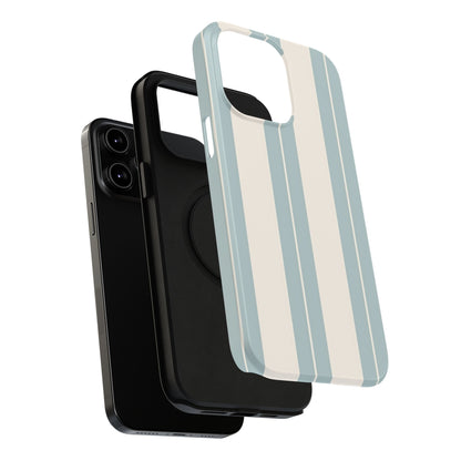 Impact-Resistant Phone Case – Coastal Stripe