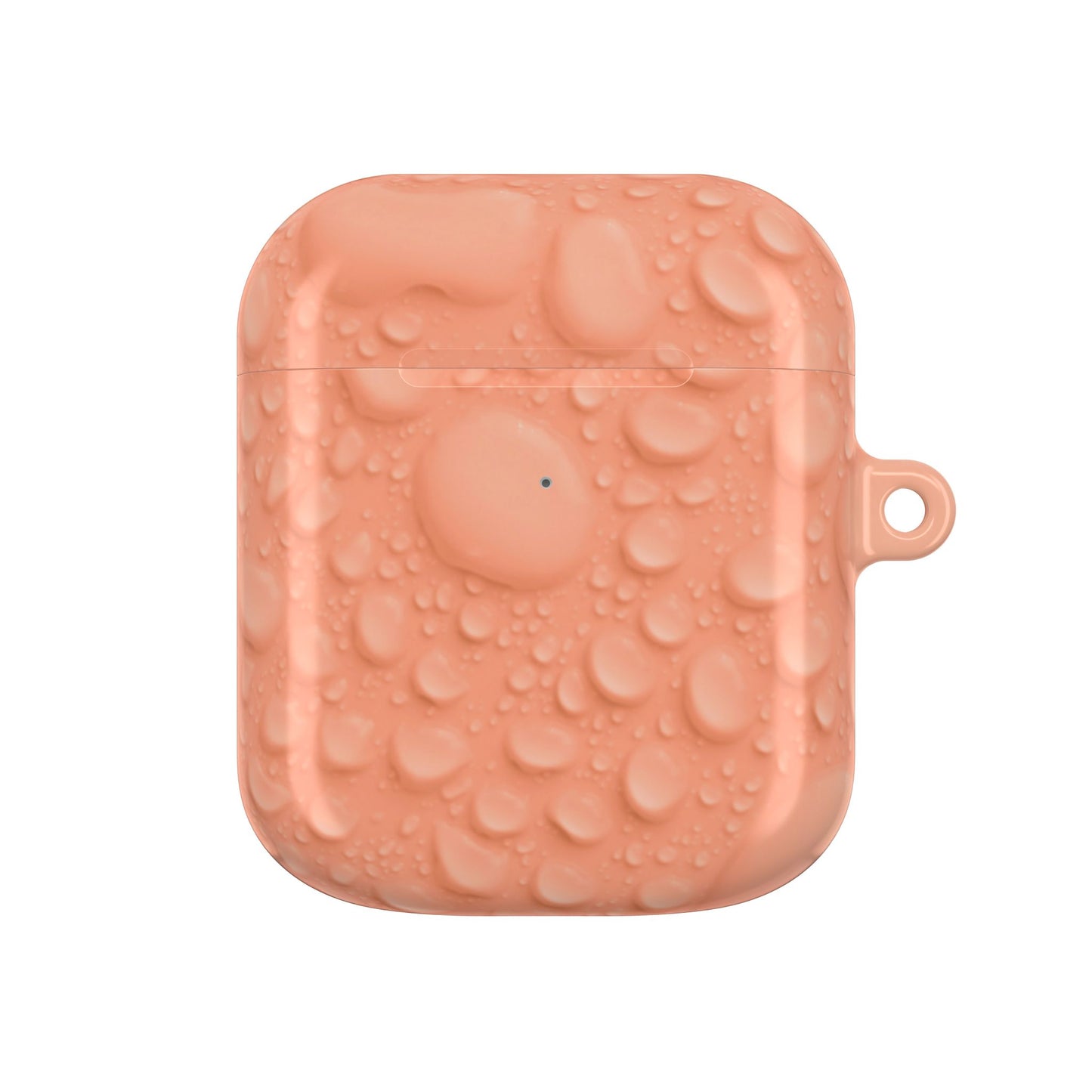 Earbud Case Cover – Apricot Rain