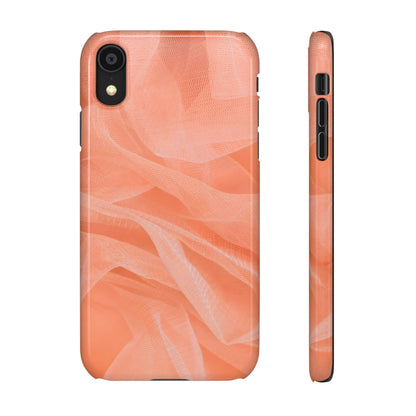 Snap Phone Case – Coral Veil