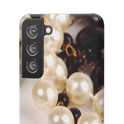 Snap Phone Case – Noir Pearl