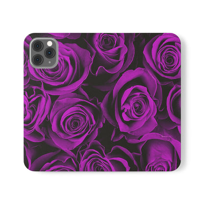 Flip Case – Amethyst Roses