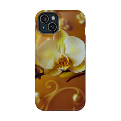 Protective Phone Case – Amber Orchid