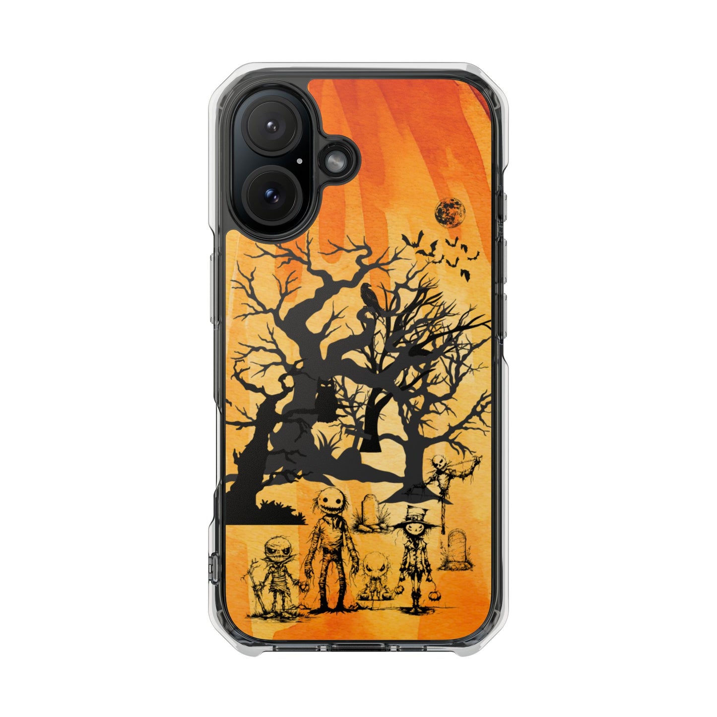Clear Magnetic Phone Case – Hollow Night