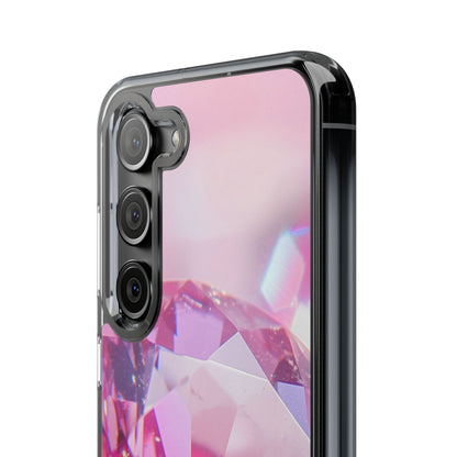 Clear Phone Case – Pink Ice