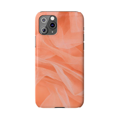 Slim Phone Case – Coral Veil