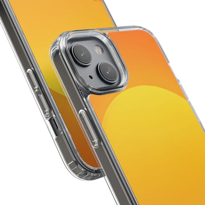 Clear Phone Case – Desert Sunrise