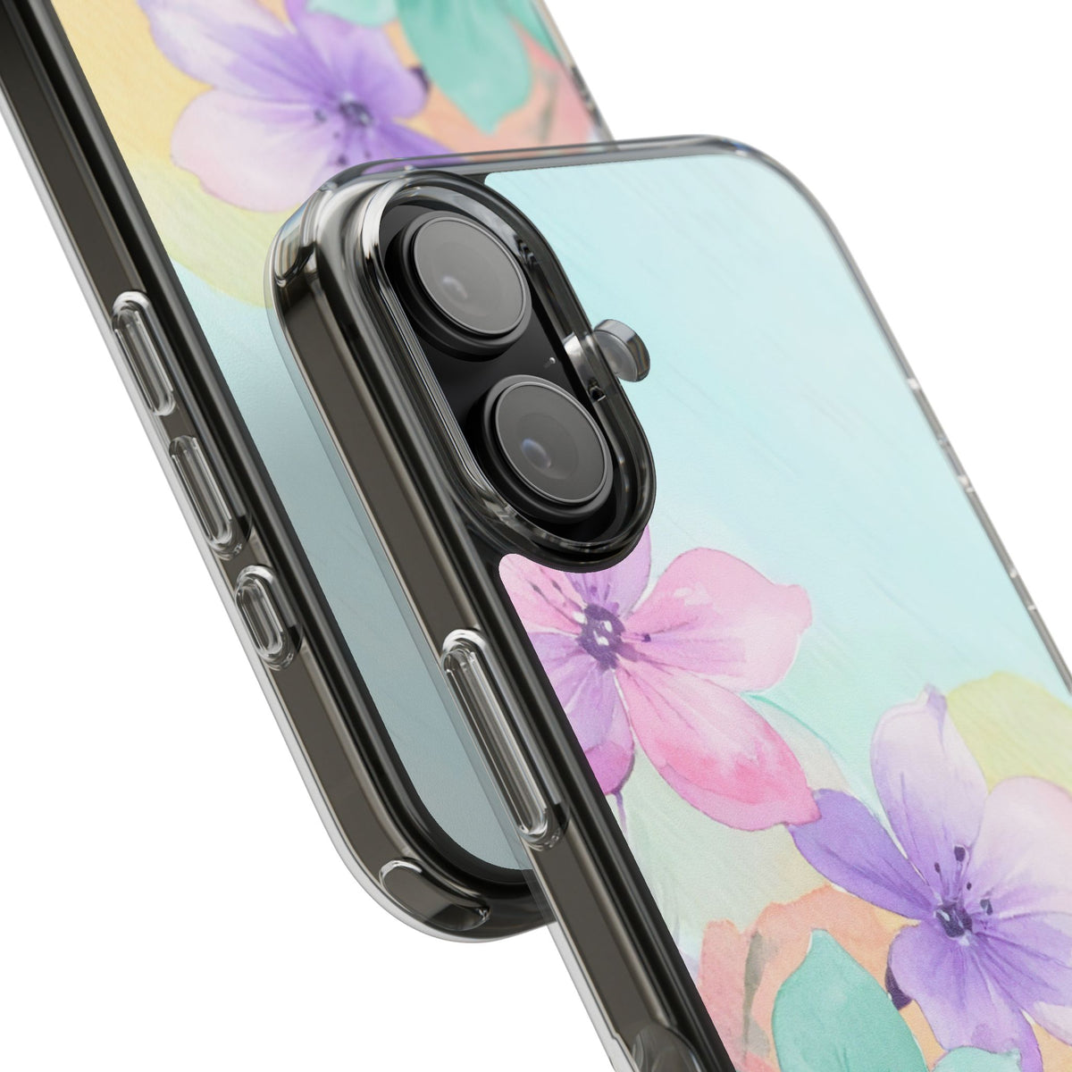 Clear Phone Case – Water Petal