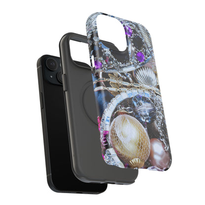 Impact-Resistant Phone Case – Chrome Jewel