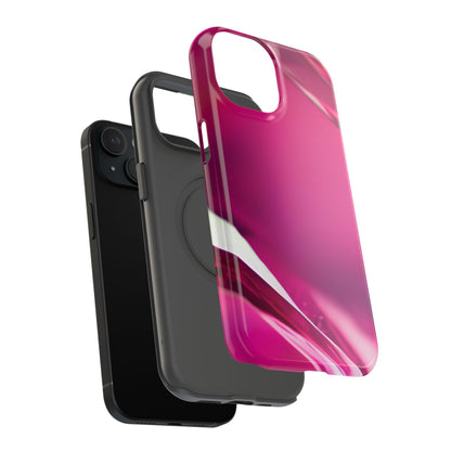 Impact-Resistant Phone Case – Magenta Motion