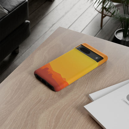 Protective Phone Case – Desert Sunrise