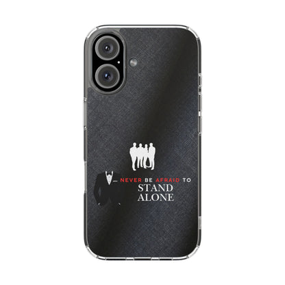 Clear Phone Case – Stand Alone