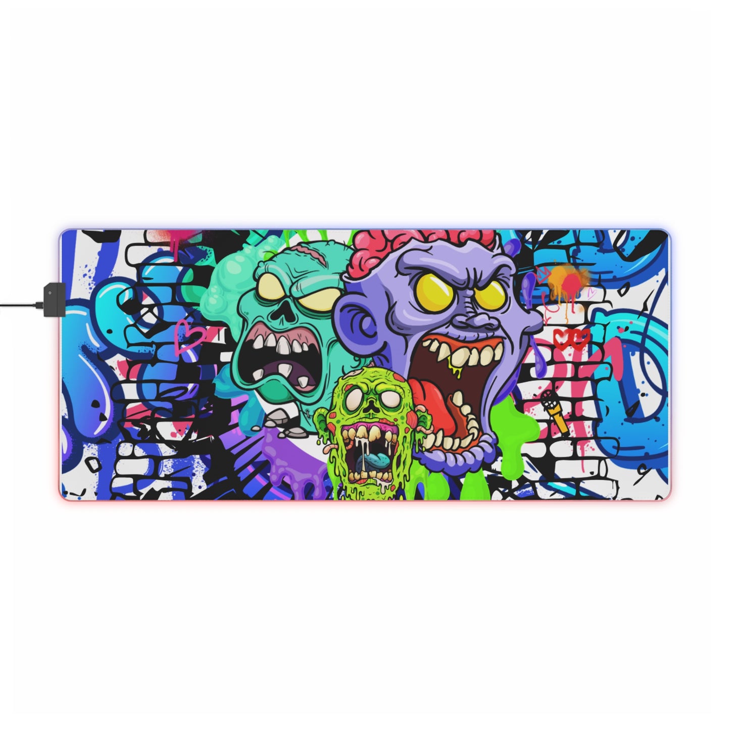Gaming LED Desk Mat – Dead Loud