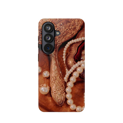 Wireless-Charging Compatible Case – Bronze Vanity