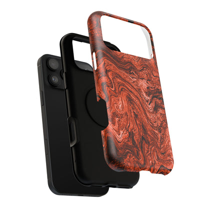 Impact-Resistant Phone Case – Clay in Motion – Compatible with iPhone 11–17 & Samsung Galaxy S22–S26 Series
