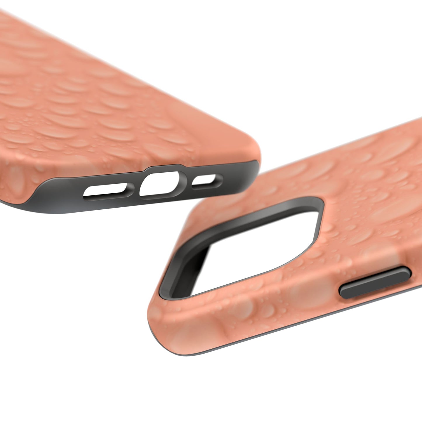 Impact-Resistant Phone Case – Apricot Rain