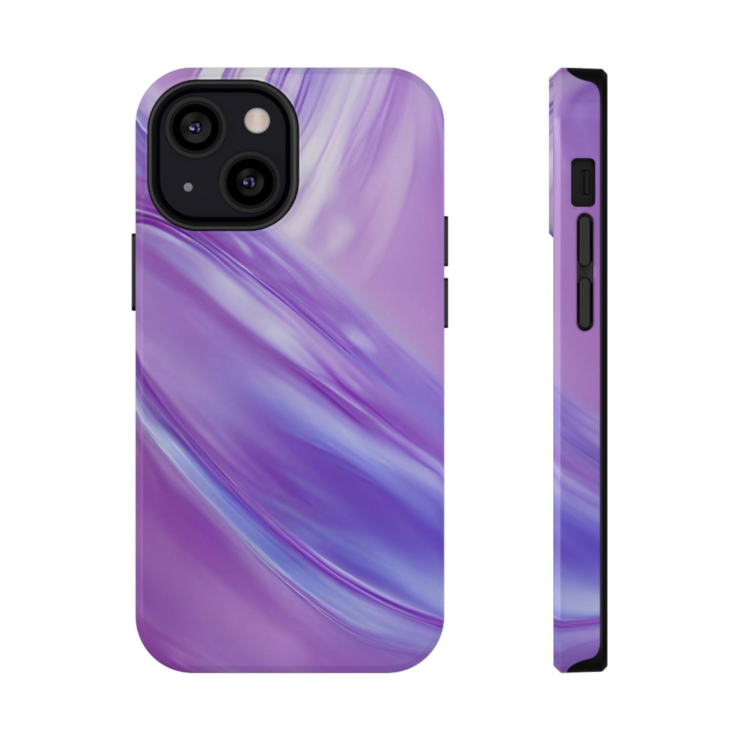 Impact-Resistant Phone Case – Lavender Wave