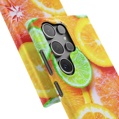 Snap Phone Case – Sunkissed Citrus
