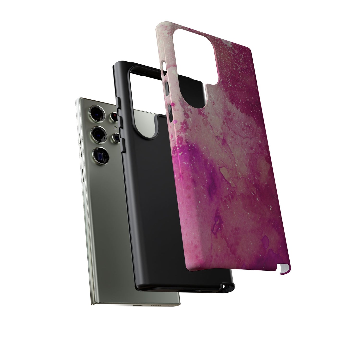 Protective Phone Case – Spilled Wine
