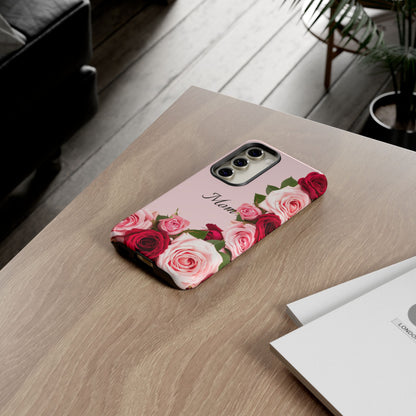Protective Phone Case – Mom’s Rose Bouquet