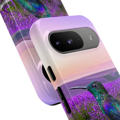 Protective Phone Case – Hummingbird Reverie