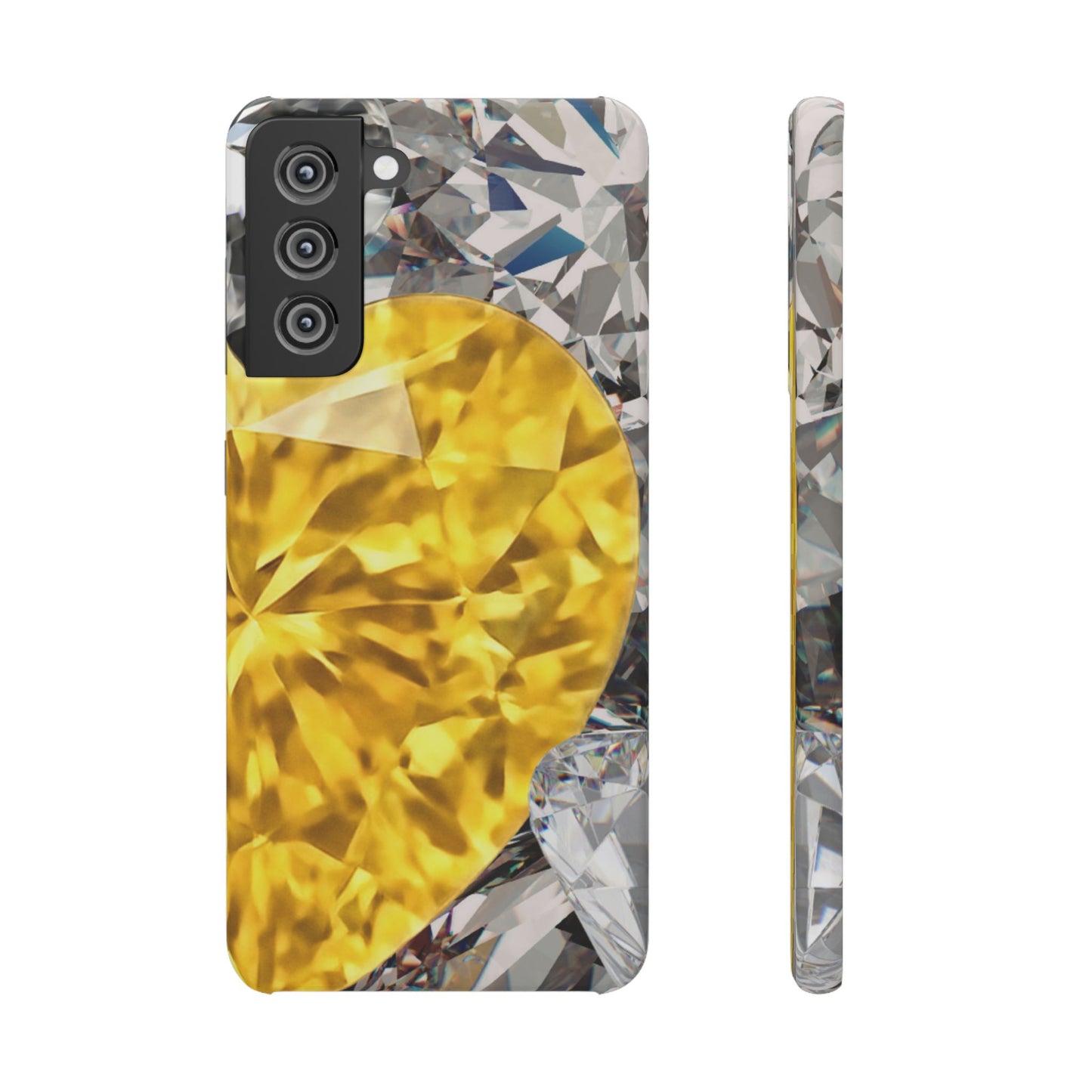 Snap Phone Case – Heart of Gold