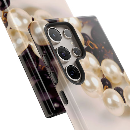 Protective Phone Case – Noir Pearl