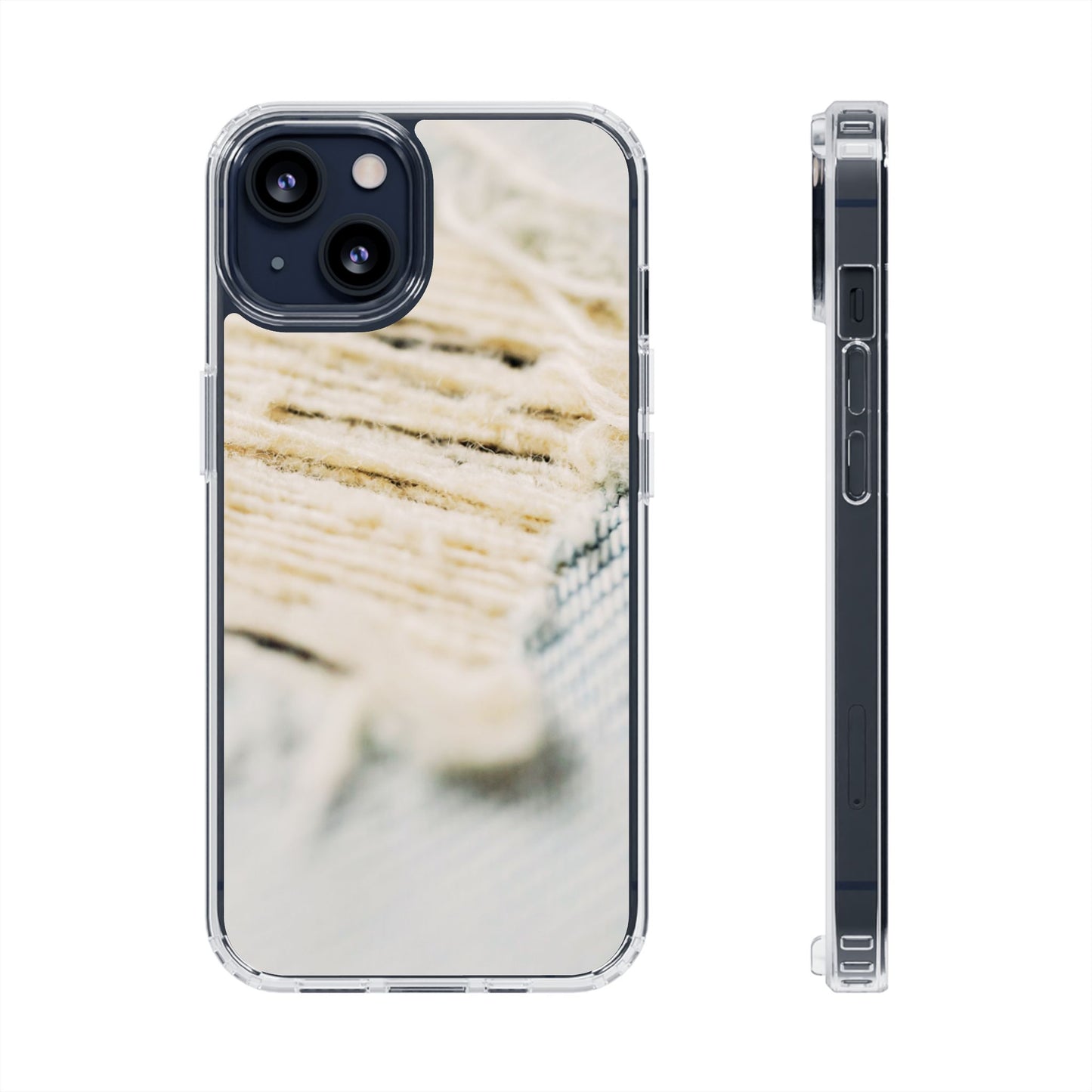 Clear Magnetic Phone Case – Woven Warmth