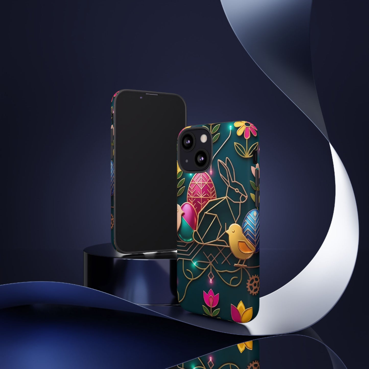 Protective Phone Case – Jeweled Garden