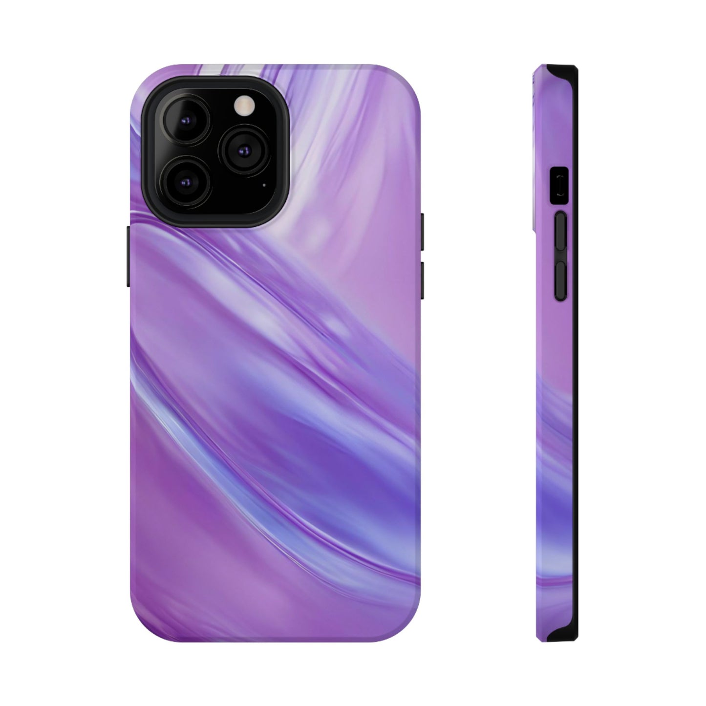 Impact-Resistant Phone Case – Lavender Wave